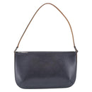 LOUIS VUITTON Monogram Mat Fowler Hand Bag Navy M55145 LV Auth 215690A-2