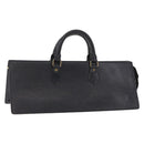 LOUIS VUITTON Epi Sac Triangle Hand Bag Black M52092 LV Auth 215696-1