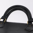 LOUIS VUITTON Epi Sac Triangle Hand Bag Black M52092 LV Auth 215696-11