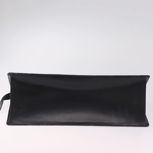 LOUIS VUITTON Epi Sac Triangle Hand Bag Black M52092 LV Auth 215696