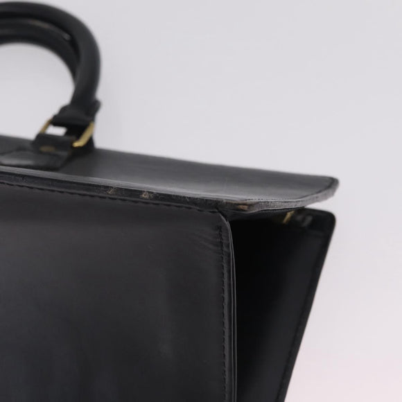 LOUIS VUITTON Epi Sac Triangle Hand Bag Black M52092 LV Auth 215696