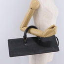 LOUIS VUITTON Epi Sac Triangle Hand Bag Black M52092 LV Auth 215696-24