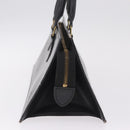 LOUIS VUITTON Epi Sac Triangle Hand Bag Black M52092 LV Auth 215696-4