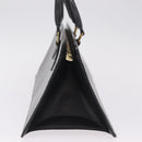 LOUIS VUITTON Epi Sac Triangle Hand Bag Black M52092 LV Auth 215696-6