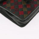 Bottega Veneta INTRECCIATO Waist Bag Leather Green Gold Auth 215702-11