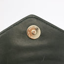 Bottega Veneta INTRECCIATO Waist Bag Leather Green Gold Auth 215702-17