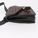 Bottega Veneta INTRECCIATO Waist Bag Leather Green Gold Auth 215702-5