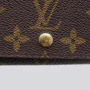 LOUIS VUITTON Monogram Porte Monnaie Billets Tresor Wallet M61730 LV Auth 215712-12