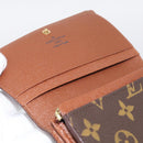 LOUIS VUITTON Monogram Porte Monnaie Billets Tresor Wallet M61730 LV Auth 215712-16