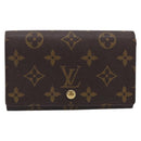 LOUIS VUITTON Monogram Porte Monnaie Billets Tresor Wallet M61730 LV Auth 215712-2