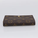 LOUIS VUITTON Monogram Porte Monnaie Billets Tresor Wallet M61730 LV Auth 215712-6
