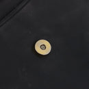 CELINE Chain Shoulder Bag Leather Black Gold Auth 215750-17