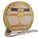 LOUIS VUITTON Transford Monogram Micro Boite Chapo Yellow M52747 LV Auth 215754-1