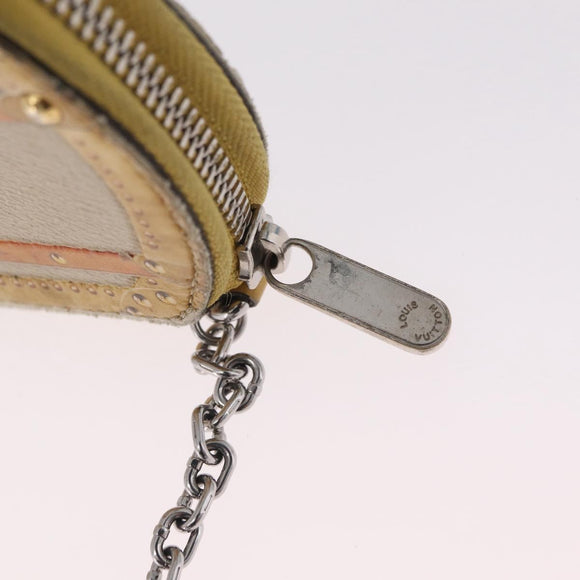 LOUIS VUITTON Transford Monogram Micro Boite Chapo Yellow M52747 LV Auth 215754