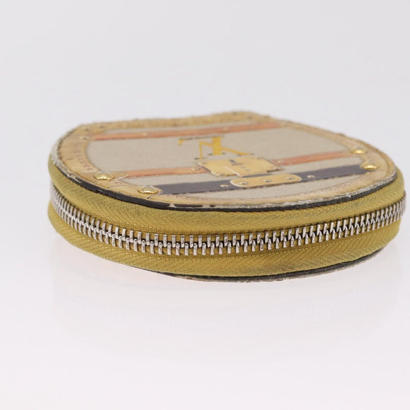 LOUIS VUITTON Transford Monogram Micro Boite Chapo Yellow M52747 LV Auth 215754