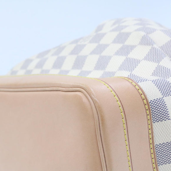 LOUIS VUITTON Damier Azur Noe Shoulder Bag N42222 LV Auth 21577SV