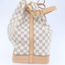 LOUIS VUITTON Damier Azur Noe Shoulder Bag N42222 LV Auth 21577SV-3