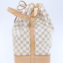LOUIS VUITTON Damier Azur Noe Shoulder Bag N42222 LV Auth 21577SV-4