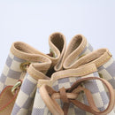 LOUIS VUITTON Damier Azur Noe Shoulder Bag N42222 LV Auth 21577SV-5