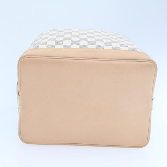 LOUIS VUITTON Damier Azur Noe Shoulder Bag N42222 LV Auth 21577SV