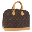LOUIS VUITTON Monogram Alma Hand Bag M51130 LV Auth 215819V-1