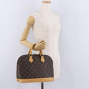 LOUIS VUITTON Monogram Alma Hand Bag M51130 LV Auth 215819V-21