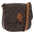 LOUIS VUITTON Monogram Saint Cloud MM Shoulder Bag M51243 LV Auth 215830-1