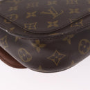 LOUIS VUITTON Monogram Saint Cloud MM Shoulder Bag M51243 LV Auth 215830-16