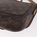 LOUIS VUITTON Monogram Saint Cloud MM Shoulder Bag M51243 LV Auth 215830-17