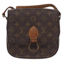 LOUIS VUITTON Monogram Saint Cloud MM Shoulder Bag M51243 LV Auth 215830-2