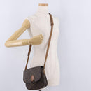 LOUIS VUITTON Monogram Saint Cloud MM Shoulder Bag M51243 LV Auth 215830-29