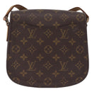 LOUIS VUITTON Monogram Saint Cloud MM Shoulder Bag M51243 LV Auth 215830-3
