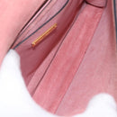 Miu Miu Madras Hand Bag Leather 2way Pink Gold Auth 215832A-24