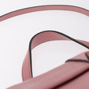 Miu Miu Madras Hand Bag Leather 2way Pink Gold Auth 215832A-8