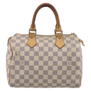 LOUIS VUITTON Damier Azur Speedy 25 Hand Bag N41534 LV Auth 216135-2