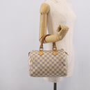 LOUIS VUITTON Damier Azur Speedy 25 Hand Bag N41534 LV Auth 216135-21