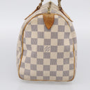 LOUIS VUITTON Damier Azur Speedy 25 Hand Bag N41534 LV Auth 216135-4