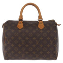 LOUIS VUITTON Monogram Speedy 30 Hand Bag M41526 LV Auth 216139-2