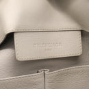 Balenciaga The Paper A5 Tote Bag Leather Gray Silver 255412 Auth 216142-17