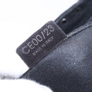 CELINE Boogie Bag Tote Bag Suede Black Silver Auth 216143A-21