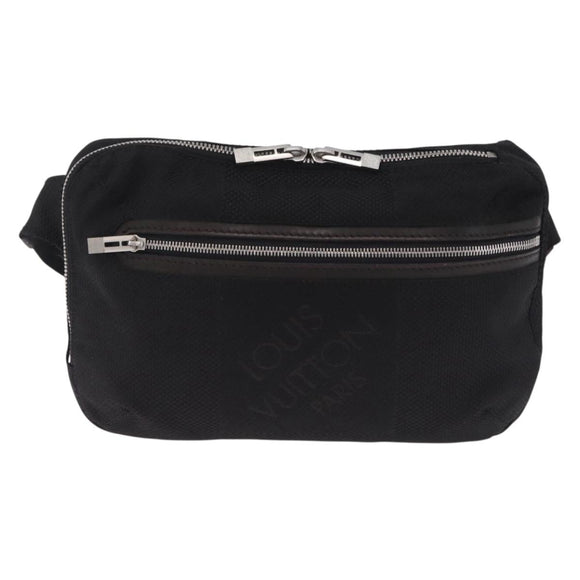 LOUIS VUITTON Damier Geant Arche Body Bag Noir M93021 LV Auth 216151A