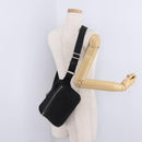 LOUIS VUITTON Damier Geant Arche Body Bag Noir M93021 LV Auth 216151A-25
