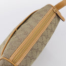 GUCCI GG Supreme Shoulder Bag Beige Gold Auth 216162-6