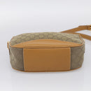 GUCCI GG Supreme Shoulder Bag Beige Gold Auth 216162-9