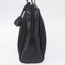 PRADA Hand Bag Nylon Black Silver Auth 216172-4