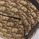 Christian Dior Trotter Canvas Boston Bag Beige Auth 216177-13