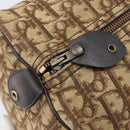 Christian Dior Trotter Canvas Boston Bag Beige Auth 216177-17