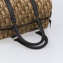 Christian Dior Trotter Canvas Boston Bag Beige Auth 216177-7