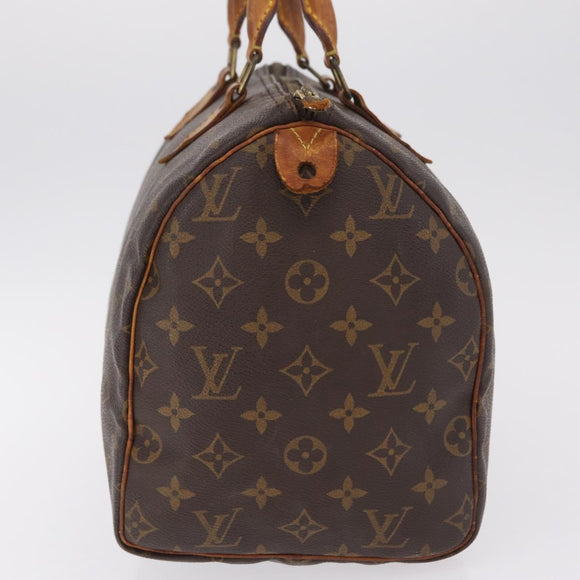 LOUIS VUITTON Monogram Speedy 30 Hand Bag M41526 LV Auth 216185