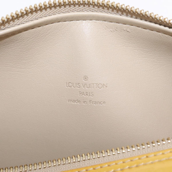 LOUIS VUITTON Monogram Vernis Bedford Hand Bag Beige M91006 LV Auth 216218V